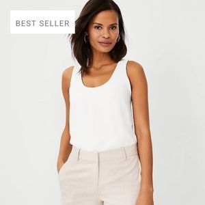 NWOT Ann Taylor Mixed Media Tank